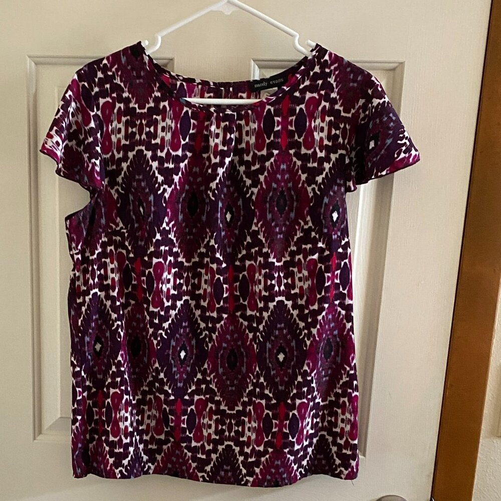 Mandy Evans Short Sleeve Blouse